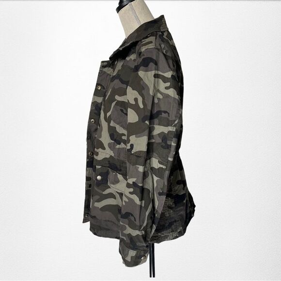 Love Tree Green Camouflage Jacket New Without Tags Size - Picture 2 of 10